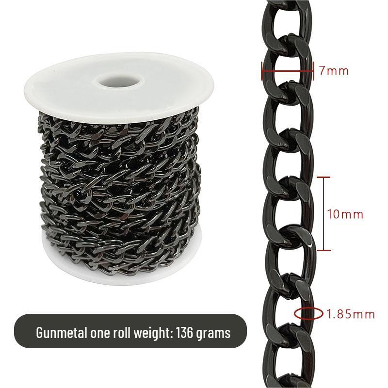 Трансграничное DIY ожерелье ручной работы: Полуфабрикаты из металла и алюминия, цепочки, ювелирная фурнитура