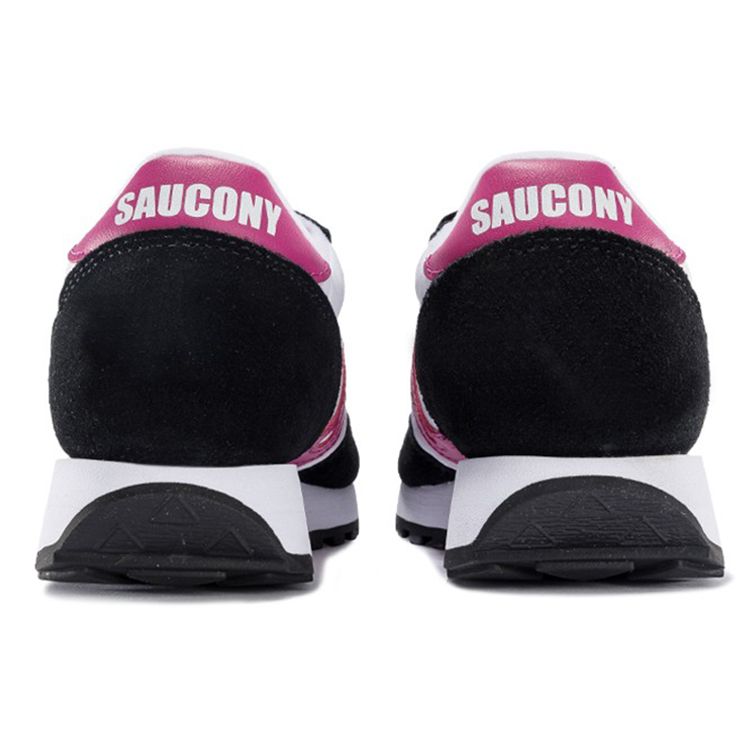 SAUCONY Jazz Original Classic Retro Mesh Нескользящие Легкие Низкие Повседневные Кроссовки для Бега Женские кроссовки Белый Черный Розовый S60368-129