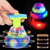 Kids' Light-Up Music Spinning Top