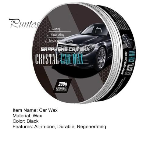 Car Wax Polish 3-in-1 Ceramic Coating Polish Wax Long Lasting Protection Easy To Apply Removes Scratches Oxidation Vehicle Paint Care Protection Wax