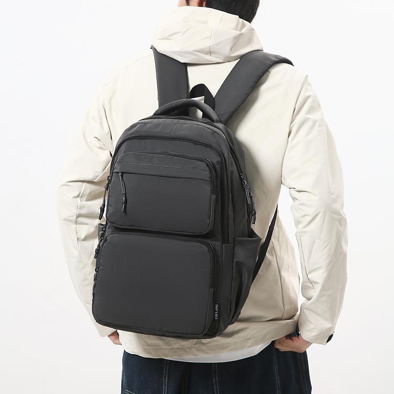 Мужской рюкзак для компьютера большой емкости, школьный рюкзак для учеников младших и старших классов, легкий рюкзак
