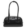 Korean Ins Style Women PU Shoulder Bag PU Leather Underarm Bag Vintage PU Hobo Bag  Streetwear