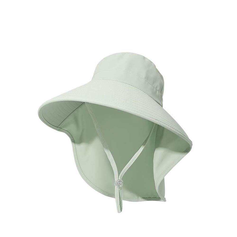 Hiking Hats Wide Brim Bucket Hat Long Wide Brim Hat with Neck Cover Panama Fishing Cap Travel