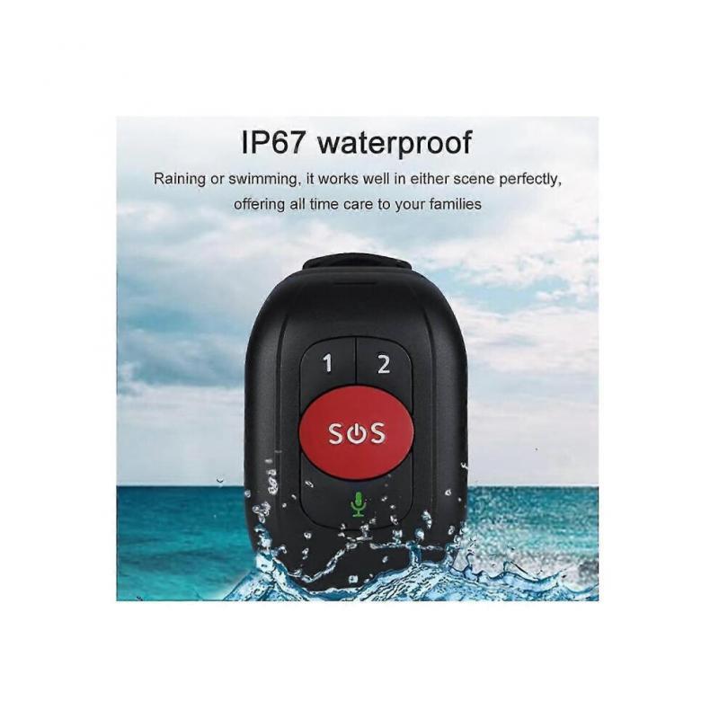 Elderly 4G SOS Watch GPS Tracking Wristband Bracelet Emergency Alarm GPS Tracking Heart Rate