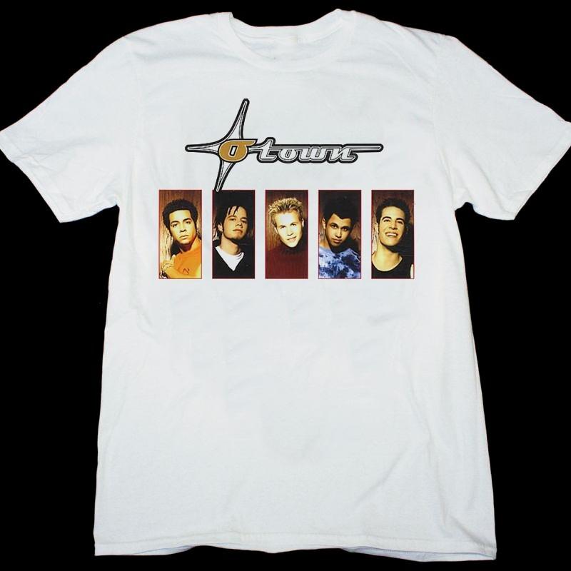 Vtg O Town Band Members Heavy Cotton White Unisex All Size Shirt KN003