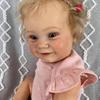 60cm Reborn Toddler Cute Girl Doll with Rooted Blonde