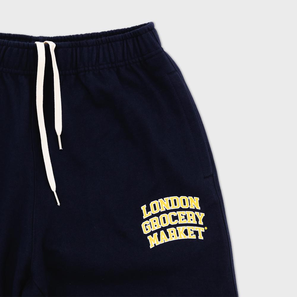 LONDON GROCERY MARKET College Logo Heavyweight Sweatpant (Navy)