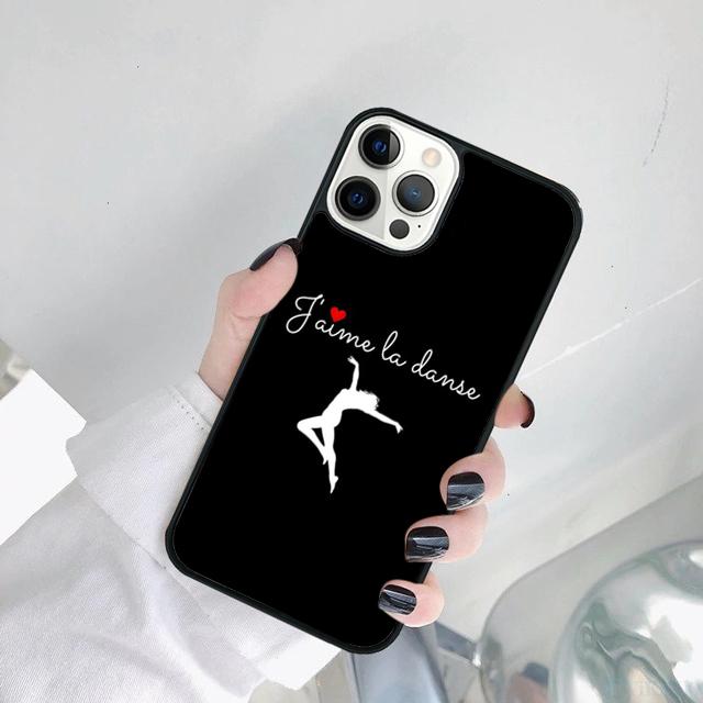 Я люблю танцы Чехол для телефона Для iPhone 17 Air 15 Pro MAX 16 Plus 14 12 11 13 coque