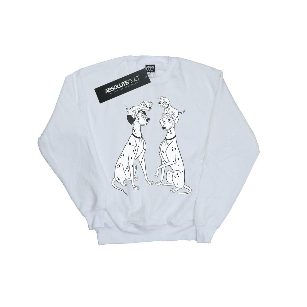 Disney Mens 101 Dalmatians Family Sweatshirt