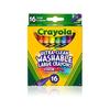 Большой восковой мелок Crayola, смываемый водой, 16 цветов 523281 Оригинальный продукт