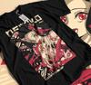 Tanjiro Nezuko T-Shirt Demon Slayer Kimetsu NoYaiba Manga Horror Shirt Gift 122
