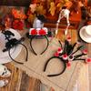 Halloween Red Eye Headband Ghost Festival Tombstone Hat Decoration Headbuckle Party Props Funny Hair Accessories