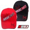 Black And Red Marc Marquez 93 Baseball Cap For Outdoor Sports