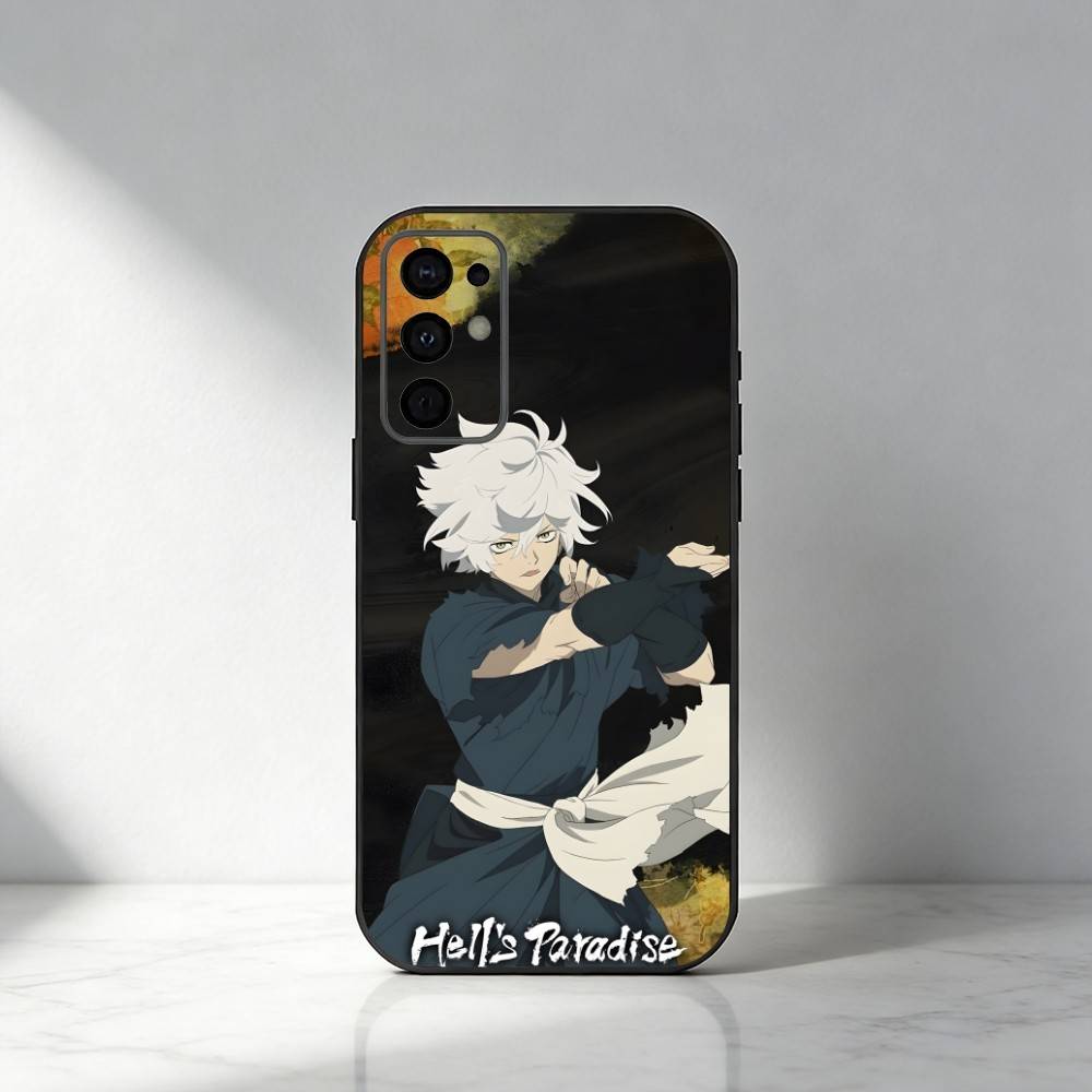 Чехол для телефона Dark Fantasy Anime J-Jigokuraku G-Gabimaru Для Samsung S25,S24,S21,S22,S23,S20,Ultra,S26,Plus,Fe,Note,5G Черный Чехол
