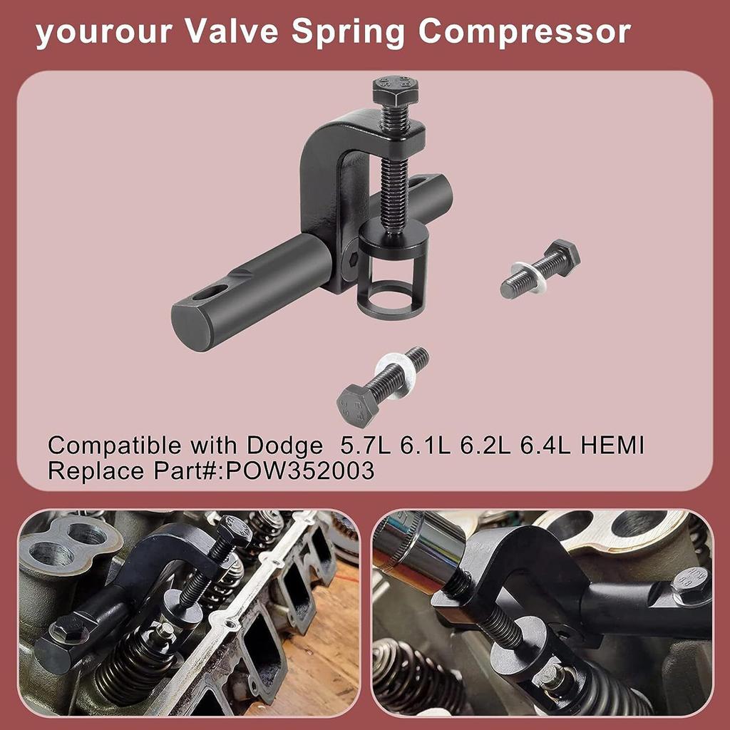 Professional Car Metal Universal Engine Valves Spring Compressor for 2500 3500 5.7L 6.1L 6.4L POW352003 Auto Accessories