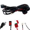 New LED Wiring Harness Switch Relay Kit Waterproof LED Light Bar Wiring Harness Kit Safe On Off Switch Power Relay BladeFuse2025