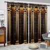 Римская колонна с принтом штор для домашнего декора - Карманный оконный декор для спальни, кухни, гостиной