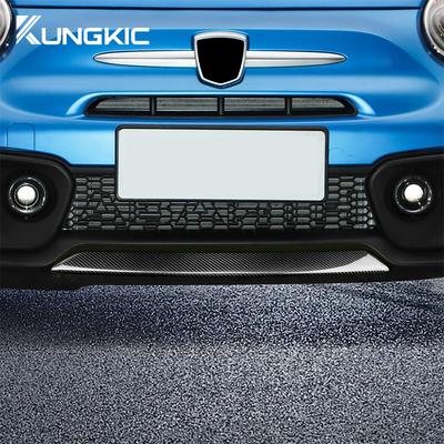 Настоящий Твердый Углепластик Для Abarth 595 695 2017 2018 2019 2020 2025 2025 2025 Автомобиль Передний Бампер Декорация Сухой Углерод Аксессуары