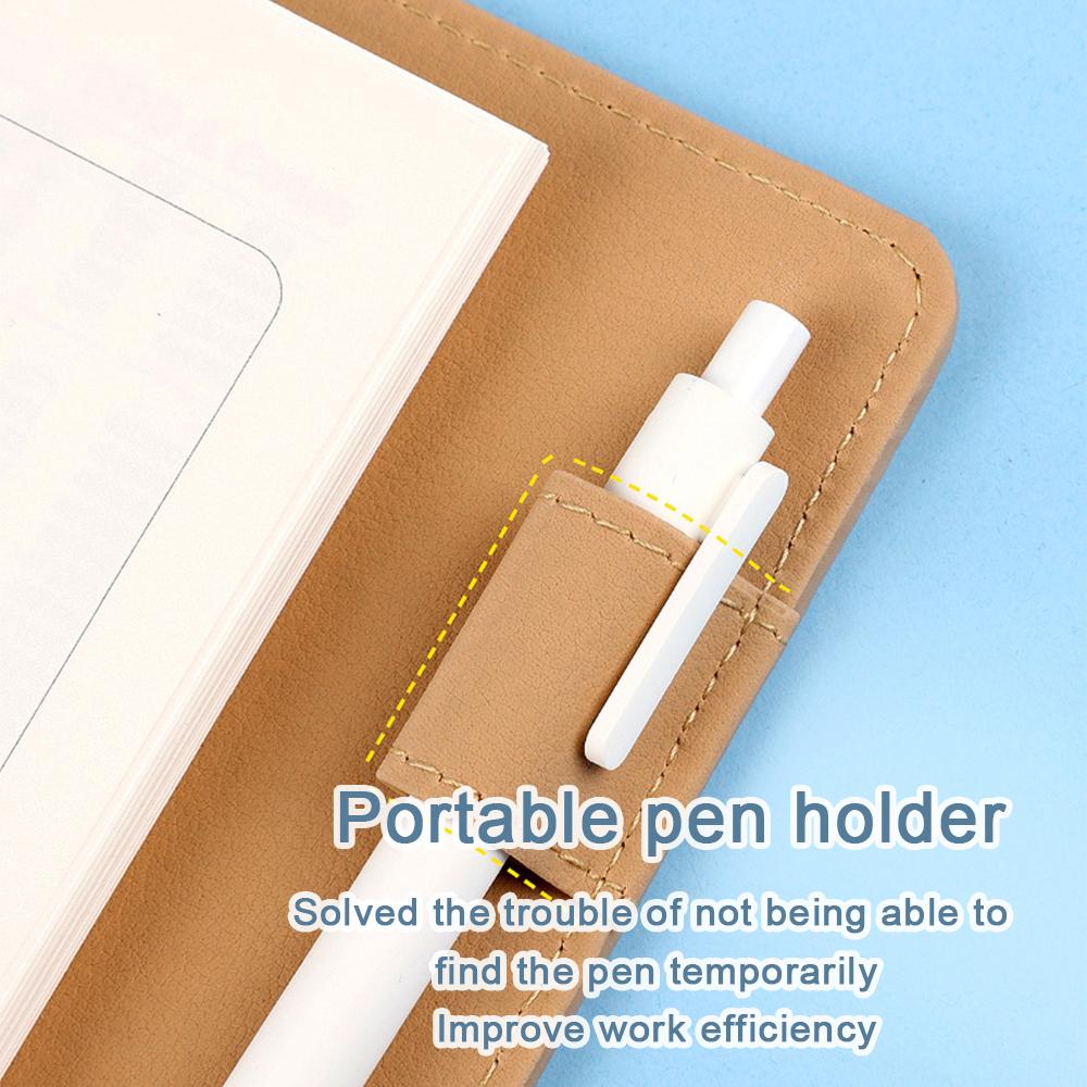 (Можно выгравировать логотип) Деловой блокнот формата А5 с перекидными листами, блокнот с магнитной пряжкой, студенческий дневник,