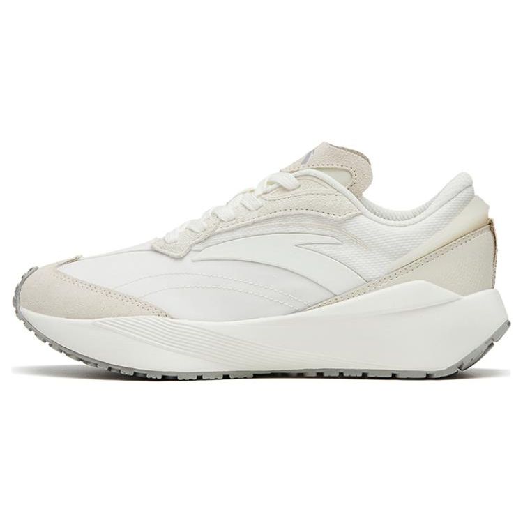 Anta Ice Sugar 3 Нескользящие износостойкие легкие низкие спортивные повседневные туфли женские кроссовки белые серые 922328856-2