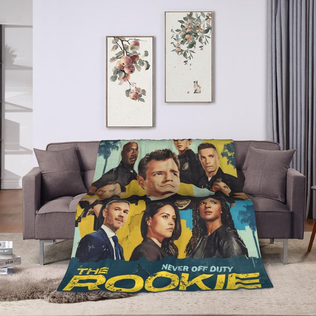 Фланелевое одеяло из сериала «Новичок» Мягкие прочные покрывала для спальни, кемпинга, забавное покрывало, чехол для дивана-кровати