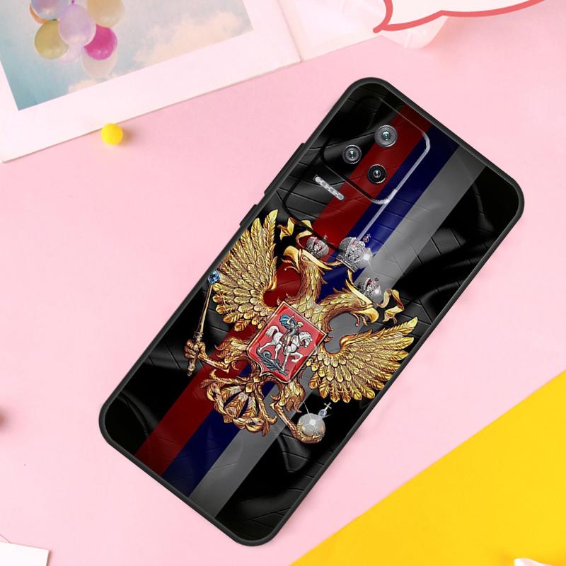 Coat Of Arms Russian CCCP Flag Case For Xiaomi 11T 12T Pro 11 12 13 Lite 12X POCO F5 X3 X5 Pro M4 M5s F3 F4 X4 GT Cover