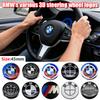 CDKO4 45mm Steering Wheel Emblem For BMW E46 E90 F30 50th Anniversary Interior Badge G20 F10 X1 X3 X5 Logo Decal Auto Parts Accessory