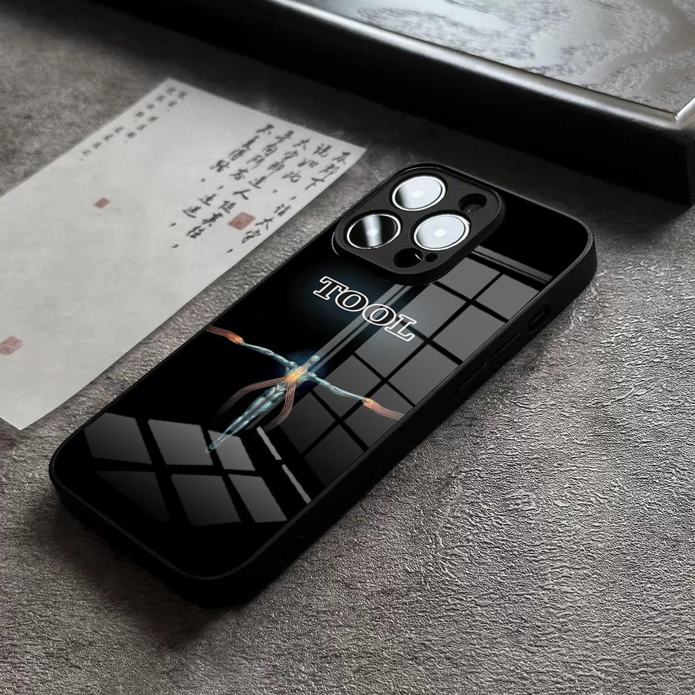 Band T-Tool Schism Phone Case For 17 Pro Max IPhone 16 Pro 15 12 11 13 Mini X XR XS 14 Plus SE Glass Cover