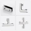L-type Angle Corner Code T-cross Glass Clip Stainless Steel Reinforcement Fixing Clip Corner Guard Corner Buckle Hardware