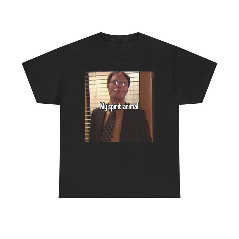 The Office My Spirit Animal Funny Graphic Unisex T-shirt ADULT NEW Graphic Tee
