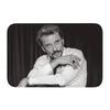 Rock Johnny Hallyday Door Floor Bath Kitchen Mat Anti-Slip French Singer Music Doormat Living Room Entrance Rug Carpet Footpad