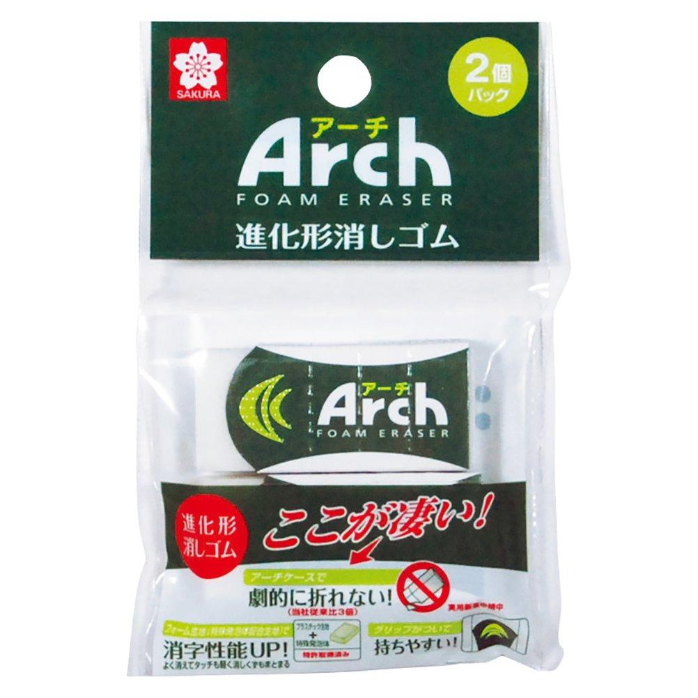 Sakura Craypas Arch 60 x 20 штук Ластик, 2 шт. (RAF60-2P(20))