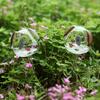 1 Pair Decorative Bulb Unique Glass Shape Time Saver Watering Dog Pattern Plant