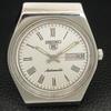 ОРИГИНАЛЬНЫЕ ВИНТАЖНЫЕ МУЖСКИЕ АВТОМАТИЧЕСКИЕ ЧАСЫ SEIKO 5 6349A ЯПОНИЯ БЕЛЫЙ ЦИФЕРБЛАТ a708331-1