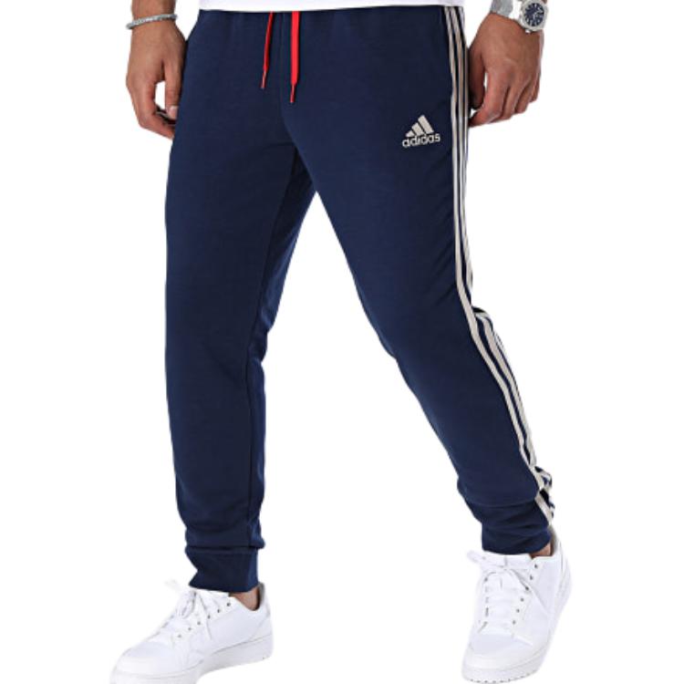 Adidas Arsenal Knitted Sweatpants Men's University Marine Moderate Cuffed Pants HZ2074