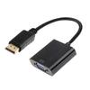 Адаптер DisplayPort Male to VGA Female(черный)