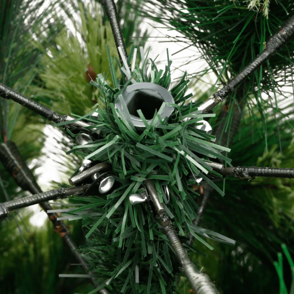 Artificial Christmas Tree Foldable with Stand 180 cm