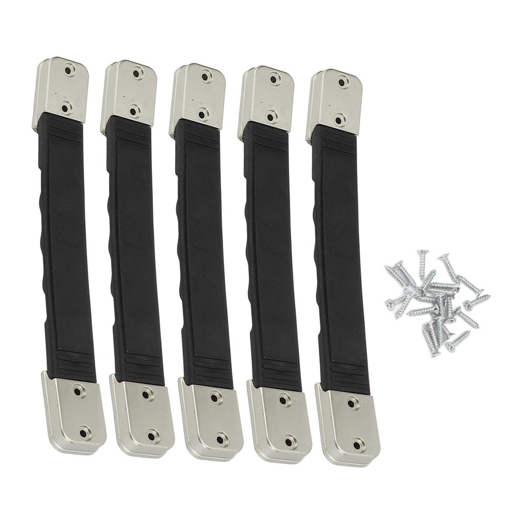 5 комплектов багажных ручек DIY мебель пластиковый кожаный чехол ящик для инструментов ящик для электросчетчика сменный