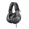 Audio Technica Professional Monitor Headphones Wired Studio Black ATH₋M20x Recording/Instrument Practice/Mixing/DJ/Game/Monitor Headphones/Wired []
