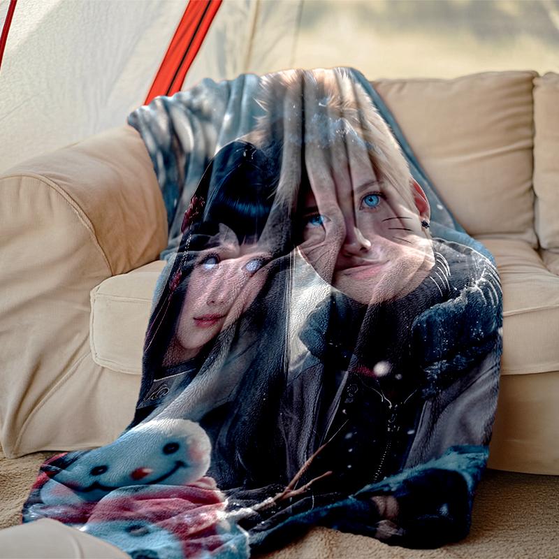 naruto Blanket Lightweight Print Throw Blanket For Couch, Bed, Car, A Heartfelt Gift for Your Family and Friends