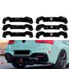 For BMW 1 series F20 F21 M Sport 2015 2016 2017 2018 2019 Lci Car Rear Bumper Spoiler Lip Diffuser Decoration Accessories Kit