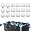 Mini Table Football Balls 36mm Table Soccer Foosballs Replacement Balls Mini White Tabletop Game Soccer Balls Set