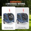 Dog Bike Trailer, Supports up to 100 lbs, Pet Cart Bicycle Carrier, Easy Folding Frame with Quick Release Wheels, Universal Bicycle Coupler,
