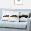 Новый чехол для подушки с изображением автомобиля сбоку, мультяшный узор, мягкая короткая плюшевая наволочка для домашнего дивана, автомобильного кресла, декор, наволочка