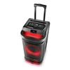 NGS WILD SPACE 1: 900W Party Speaker BT/TWS, USB/AUX, LED, Trolley, 6h Batterie.