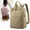Backpack Women's New Fashion Versatile Casual Women's Backpack Travel Bag Lightweight Nylon Student Double Backpack