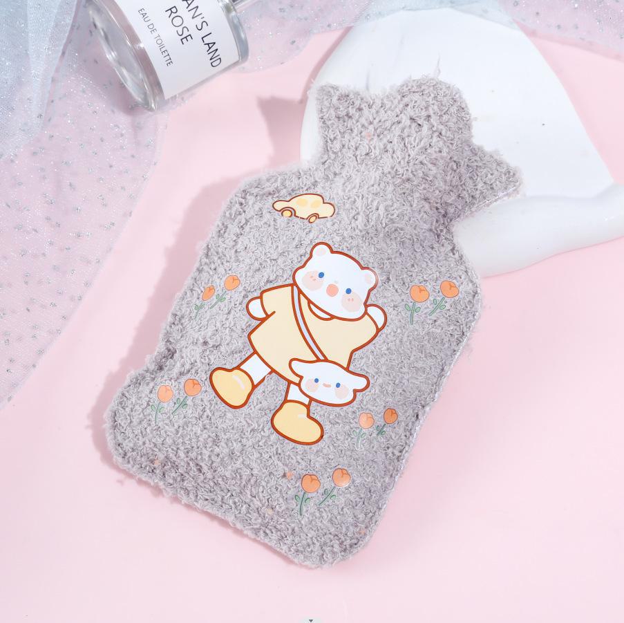 Portable Cartoon Water-Filled Hand Warmer - Mini Baby Hot Water Bag