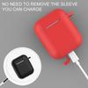 Silicone Cases For Airpods 1 2 Universal Protective Sleeve Replaceable Wireless Earphone Protective Shell For Apple AirPods 1 2