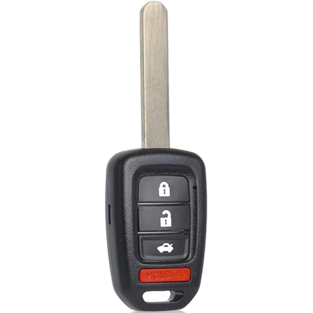 МеханическийМагический Брелок Замена Пульта ДУ Подходит для Honda Civic 2016 2017 2018 / Accord 2016 2017 MLBHLIK6-1TA Бесключевой Доступ Пульт Дистанционного Управления Необрезанный 4