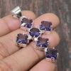Amethyst Gemstone Handmade Jewelry Solid 925 Sterling Silver Pendant For Her